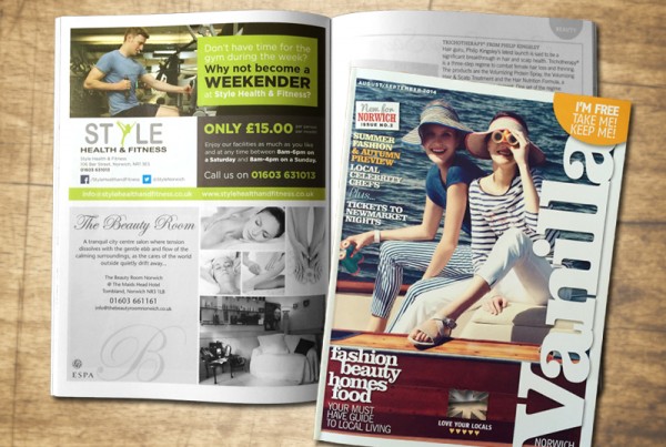 Paul Kirk - Style Health & Fitness Magazine Advertising - Vanilla Magazine