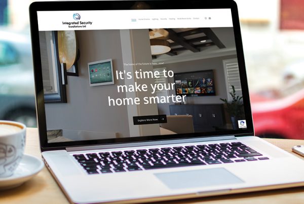 Smart Home automation website design - Paul Kirk Design