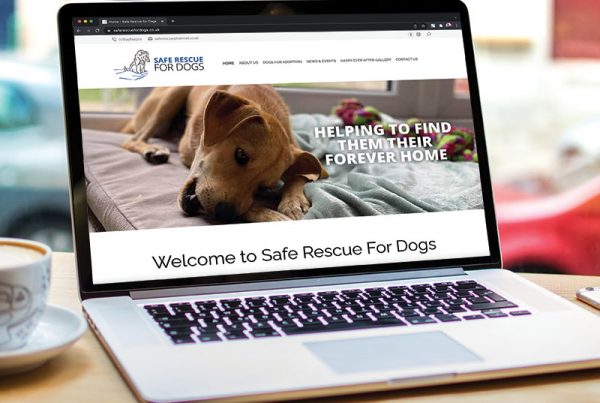 Safe Rescue for Dogs website refresh - Paul Kirk Design