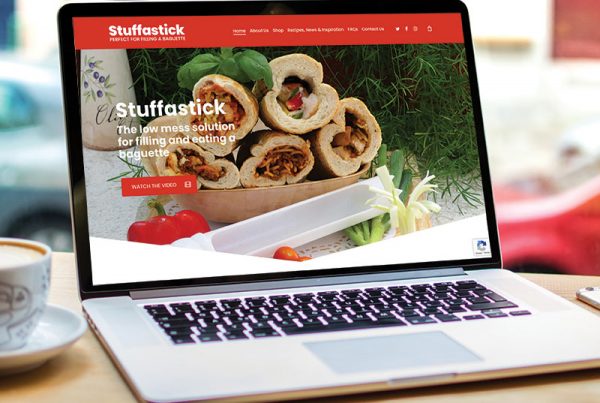 Stuffastick website design & build - Paul Kirk Design