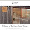 The Green Room Therapy website - Paul Kirk Design
