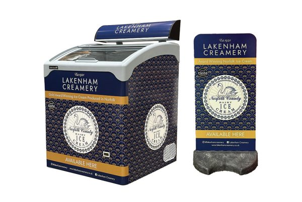 Lakenham Creamery Freezer Cabinet & Wobble Board - Paul Kirk Design