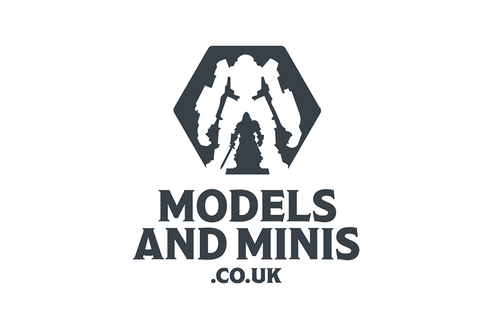 Models and Minis.co.uk logo design - Paul Kirk Design